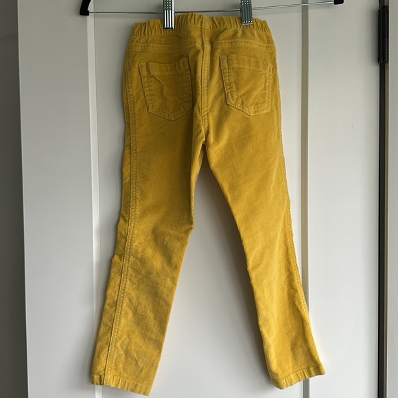 Mini Boden Size 6 sunny Yellow Corduroy Pants - Picture 6 of 6